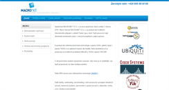 Desktop Screenshot of macronet.cz